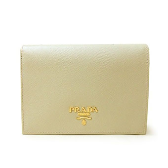 PRADA プラダ 二つ折り財布 コピー 1M1225 L字ファスナー両開き財布 SAFFIANO METAL 型押しレザー CAMMEO キャメル